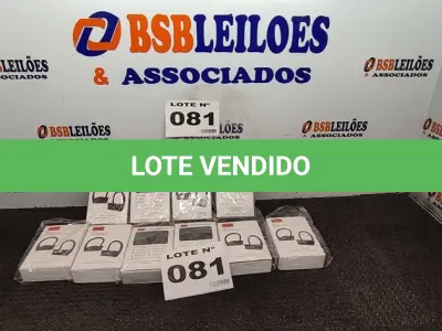 LOTE 081 - 10 - FONES DE OUVIDO BLUETOOTH SPORT WIRELESS JB-227 (NO ESTADO, NÃO SABEMOS SE FUNCIONA. LEILÃO NÃO TEM GARANTIA E NEM DEVOLUÇÃO, SUJEITO A POSSÍVEIS AVARIAS VISÍVEIS/OCULTAS E/OU AUSÊNCIA DE COMPONENTES)