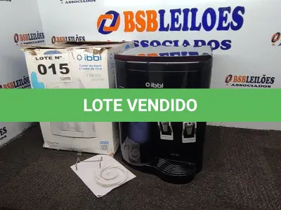 LOTE 015 - 01 - PURIFICADOR PAREDE IBBL SPECIALE FR600 PRETO, 220VOLTS (NO ESTADO, NÃO SABEMOS SE FUNCIONA. LEILÃO NÃO TEM GARANTIA E NEM DEVOLUÇÃO, SUJEITO A POSSÍVEIS AVARIAS VISÍVEIS/OCULTAS E/OU AUSÊNCIA DE COMPONENTES)