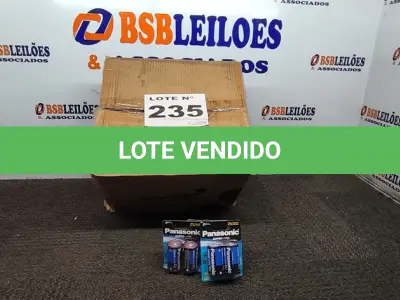 LOTE 235 - 50 - PILHAS PANASONIC SUPER HYPER D COM 2 UNIDADES (NO ESTADO, NÃO SABEMOS SE FUNCIONA. LEILÃO NÃO TEM GARANTIA E NEM DEVOLUÇÃO, SUJEITO A POSSÍVEIS AVARIAS VISÍVEIS/OCULTAS E/OU AUSÊNCIA DE COMPONENTES)