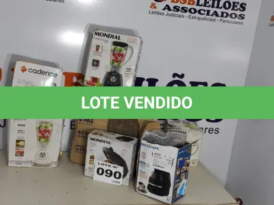 LOTE 090 - 07 – ELETRODOMÉSTICOS DIVERSOS (NO ESTADO, NÃO SABEMOS SE FUNCIONA. LEILÃO NÃO TEM GARANTIA E NEM DEVOLUÇÃO, SUJEITO A POSSÍVEIS AVARIAS VISÍVEIS/OCULTAS E/OU AUSÊNCIA DE COMPONENTES)