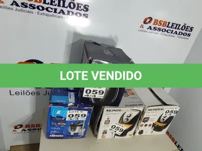 LOTE 059 - 04 - FRITADEIRAS SEM ÓLEO AIR FRYER 5LITROS, MONDIAL 110V (NO ESTADO, NÃO SABEMOS SE FUNCIONA. LEILÃO NÃO TEM GARANTIA E NEM DEVOLUÇÃO, SUJEITO A POSSÍVEIS AVARIAS VISÍVEIS/OCULTAS E/OU AUSÊNCIA DE COMPONENTES)
