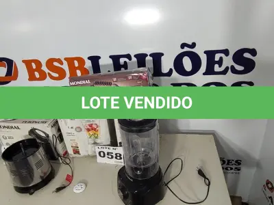 LOTE 058 - 06 – ELETRODOMÉSTICOS DIVERSOS (NO ESTADO, NÃO SABEMOS SE FUNCIONA. LEILÃO NÃO TEM GARANTIA E NEM DEVOLUÇÃO, SUJEITO A POSSÍVEIS AVARIAS VISÍVEIS/OCULTAS E/OU AUSÊNCIA DE COMPONENTES)