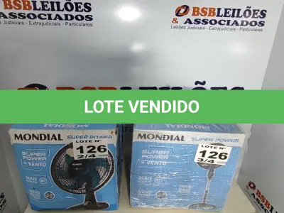 LOTE 126 - 04 - VENTILADORES DIVERSOS 110V (NO ESTADO, NÃO SABEMOS SE FUNCIONA. LEILÃO NÃO TEM GARANTIA E NEM DEVOLUÇÃO, SUJEITO A POSSÍVEIS AVARIAS VISÍVEIS/OCULTAS E/OU AUSÊNCIA DE COMPONENTES)