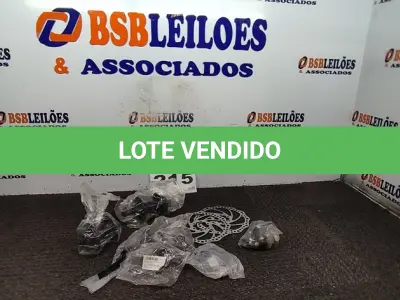 LOTE 215 - 01 LOTE C/ ACESSÓRIOS PARA BICICLETA (NO ESTADO, NÃO SABEMOS SE FUNCIONA. LEILÃO NÃO TEM GARANTIA E NEM DEVOLUÇÃO, SUJEITO A POSSÍVEIS AVARIAS VISÍVEIS/OCULTAS E/OU AUSÊNCIA DE COMPONENTES)