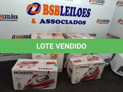 LOTE 023 - 06 – ELETRODOMÉSTICOS DIVERSOS (NO ESTADO, NÃO SABEMOS SE FUNCIONA. LEILÃO NÃO TEM GARANTIA E NEM DEVOLUÇÃO, SUJEITO A POSSÍVEIS AVARIAS VISÍVEIS/OCULTAS E/OU AUSÊNCIA DE COMPONENTES)