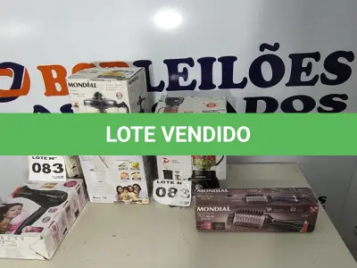 LOTE 083 - 06 – ELETRODOMÉSTICOS DIVERSOS (NO ESTADO, NÃO SABEMOS SE FUNCIONA. LEILÃO NÃO TEM GARANTIA E NEM DEVOLUÇÃO, SUJEITO A POSSÍVEIS AVARIAS VISÍVEIS/OCULTAS E/OU AUSÊNCIA DE COMPONENTES)