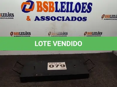 LOTE 079 - 01 – PEÇA DE FERRO (NO ESTADO, NÃO SABEMOS SE FUNCIONA. LEILÃO NÃO TEM GARANTIA E NEM DEVOLUÇÃO, SUJEITO A POSSÍVEIS AVARIAS VISÍVEIS/OCULTAS E/OU AUSÊNCIA DE COMPONENTES)
