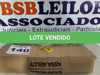 LOTE 140 - 01 LOTE C/ ACESSÓRIOS PARA ESQUADRIAS DE ALUMÍNIO (NO ESTADO, NÃO SABEMOS SE FUNCIONA. LEILÃO NÃO TEM GARANTIA E NEM DEVOLUÇÃO, SUJEITO A POSSÍVEIS AVARIAS VISÍVEIS/OCULTAS E/OU AUSÊNCIA DE COMPONENTES)