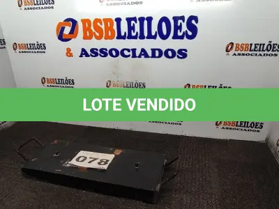 LOTE 078 - 01 – PEÇA DE FERRO (NO ESTADO, NÃO SABEMOS SE FUNCIONA. LEILÃO NÃO TEM GARANTIA E NEM DEVOLUÇÃO, SUJEITO A POSSÍVEIS AVARIAS VISÍVEIS/OCULTAS E/OU AUSÊNCIA DE COMPONENTES)