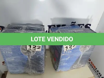 LOTE 122 - 04 - VENTILADORES DIVERSOS 110V (NO ESTADO, NÃO SABEMOS SE FUNCIONA. LEILÃO NÃO TEM GARANTIA E NEM DEVOLUÇÃO, SUJEITO A POSSÍVEIS AVARIAS VISÍVEIS/OCULTAS E/OU AUSÊNCIA DE COMPONENTES)