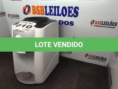 LOTE 010 - 01 - BEBEDOURO COM COMPRESSOR COLORMAQ 220VOLTS (NO ESTADO, NÃO SABEMOS SE FUNCIONA. LEILÃO NÃO TEM GARANTIA E NEM DEVOLUÇÃO, SUJEITO A POSSÍVEIS AVARIAS VISÍVEIS/OCULTAS E/OU AUSÊNCIA DE COMPONENTES)