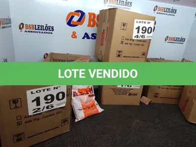 LOTE 190 - 60 - SUPLEMENTOS MINERAL ADE PO CHAMPION 1KG (NO ESTADO, NÃO SABEMOS SE FUNCIONA. LEILÃO NÃO TEM GARANTIA E NEM DEVOLUÇÃO, SUJEITO A POSSÍVEIS AVARIAS VISÍVEIS/OCULTAS E/OU AUSÊNCIA DE COMPONENTES)