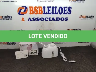 LOTE 304 - 01 - MAQUINA SPA FACIAL VAPOR LIMPEZA PROFUNDA DA PELE MANTEM UMIDADE ACNE E CRAVOS 110V (NO ESTADO, NÃO SABEMOS SE FUNCIONA. LEILÃO NÃO TEM GARANTIA E NEM DEVOLUÇÃO, SUJEITO A POSSÍVEIS AVARIAS VISÍVEIS/OCULTAS E/OU AUSÊNCIA DE COMPONENTES)