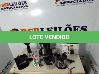 LOTE 261 - 08 - ELETRODOMÉSTICOS DIVERSOS (NO ESTADO, NÃO SABEMOS SE FUNCIONA. LEILÃO NÃO TEM GARANTIA E NEM DEVOLUÇÃO, SUJEITO A POSSÍVEIS AVARIAS VISÍVEIS/OCULTAS E/OU AUSÊNCIA DE COMPONENTES)