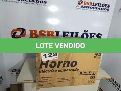 LOTE 128 - 01 - FORNO ELÉTRICO DE EMBUTIR NARDELLI 45 LITROS ESI PRETO - 220 VOLTS (NO ESTADO, NÃO SABEMOS SE FUNCIONA. LEILÃO NÃO TEM GARANTIA E NEM DEVOLUÇÃO, SUJEITO A POSSÍVEIS AVARIAS VISÍVEIS/OCULTAS E/OU AUSÊNCIA DE COMPONENTES)