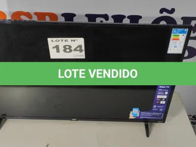 LOTE 184 - 01 - SMART TV 43” FULL HD LED AOC 43S5195/78G (NO ESTADO, NÃO SABEMOS SE FUNCIONA. LEILÃO NÃO TEM GARANTIA E NEM DEVOLUÇÃO, SUJEITO A POSSÍVEIS AVARIAS VISÍVEIS/OCULTAS E/OU AUSÊNCIA DE COMPONENTES)