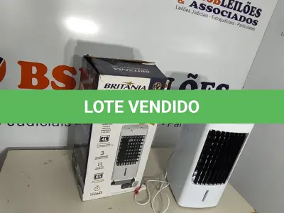 LOTE 041 - 01 - CLIMATIZADOR DE AR BRITÂNIA 5 EM 1 BCL05FI 127VOLTS (NO ESTADO, NÃO SABEMOS SE FUNCIONA. LEILÃO NÃO TEM GARANTIA E NEM DEVOLUÇÃO, SUJEITO A POSSÍVEIS AVARIAS VISÍVEIS/OCULTAS E/OU AUSÊNCIA DE COMPONENTES)