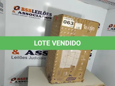 LOTE 063 - 01 - CLIMATIZADOR DE AR ELGIN BIG AIR, 45 LITROS 110V (NO ESTADO, NÃO SABEMOS SE FUNCIONA. LEILÃO NÃO TEM GARANTIA E NEM DEVOLUÇÃO, SUJEITO A POSSÍVEIS AVARIAS VISÍVEIS/OCULTAS E/OU AUSÊNCIA DE COMPONENTES)