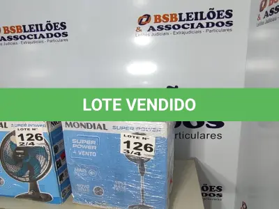 LOTE 126 - 04 - VENTILADORES DIVERSOS 110V (NO ESTADO, NÃO SABEMOS SE FUNCIONA. LEILÃO NÃO TEM GARANTIA E NEM DEVOLUÇÃO, SUJEITO A POSSÍVEIS AVARIAS VISÍVEIS/OCULTAS E/OU AUSÊNCIA DE COMPONENTES)
