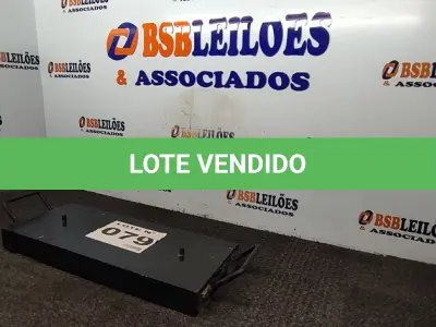 LOTE 079 - 01 – PEÇA DE FERRO (NO ESTADO, NÃO SABEMOS SE FUNCIONA. LEILÃO NÃO TEM GARANTIA E NEM DEVOLUÇÃO, SUJEITO A POSSÍVEIS AVARIAS VISÍVEIS/OCULTAS E/OU AUSÊNCIA DE COMPONENTES)