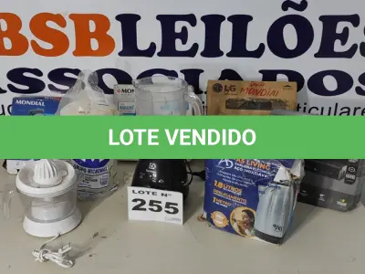 LOTE 255 - 08 - ELETRODOMÉSTICOS DIVERSOS (NO ESTADO, NÃO SABEMOS SE FUNCIONA. LEILÃO NÃO TEM GARANTIA E NEM DEVOLUÇÃO, SUJEITO A POSSÍVEIS AVARIAS VISÍVEIS/OCULTAS E/OU AUSÊNCIA DE COMPONENTES)