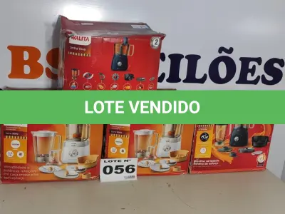 LOTE 056 - 04 - MULTIPROCESSADOR PHILIPS WALITA 110V (NO ESTADO, NÃO SABEMOS SE FUNCIONA. LEILÃO NÃO TEM GARANTIA E NEM DEVOLUÇÃO, SUJEITO A POSSÍVEIS AVARIAS VISÍVEIS/OCULTAS E/OU AUSÊNCIA DE COMPONENTES)