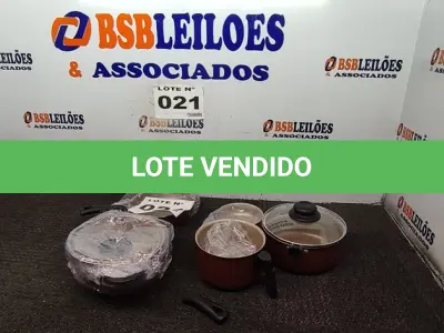 LOTE 021 - 01 – CONJUNTO DE PANELAS DE ALUMÍNIO GLOBO (NO ESTADO, NÃO SABEMOS SE FUNCIONA. LEILÃO NÃO TEM GARANTIA E NEM DEVOLUÇÃO, SUJEITO A POSSÍVEIS AVARIAS VISÍVEIS/OCULTAS E/OU AUSÊNCIA DE COMPONENTES)