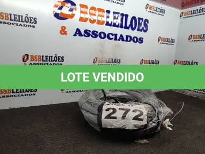 LOTE 272 - 01 LOTE C/ ARAMES DIVERSOS (NO ESTADO, NÃO SABEMOS SE FUNCIONA. LEILÃO NÃO TEM GARANTIA E NEM DEVOLUÇÃO, SUJEITO A POSSÍVEIS AVARIAS VISÍVEIS/OCULTAS E/OU AUSÊNCIA DE COMPONENTES)