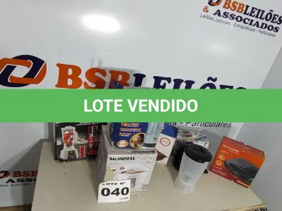 LOTE 040 - 08 – ELETRODOMÉSTICOS 110V DIVERSOS (NO ESTADO, NÃO SABEMOS SE FUNCIONA. LEILÃO NÃO TEM GARANTIA E NEM DEVOLUÇÃO, SUJEITO A POSSÍVEIS AVARIAS VISÍVEIS/OCULTAS E/OU AUSÊNCIA DE COMPONENTES)