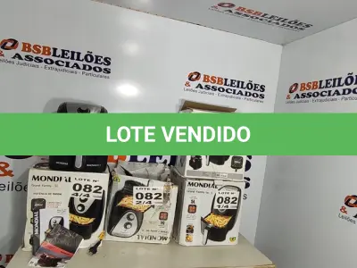 LOTE 082 - 04 - FRITADEIRAS SEM ÓLEO AIR FRYER 5LITROS, MONDIAL 110V (NO ESTADO, NÃO SABEMOS SE FUNCIONA. LEILÃO NÃO TEM GARANTIA E NEM DEVOLUÇÃO, SUJEITO A POSSÍVEIS AVARIAS VISÍVEIS/OCULTAS E/OU AUSÊNCIA DE COMPONENTES)