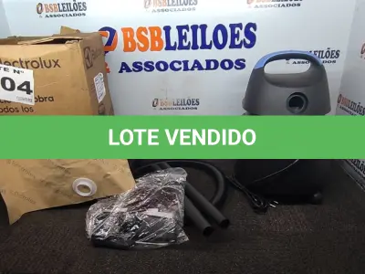 LOTE 004 - 01 - ASPIRADOR ÁGUA PÓ ELECTROLUX 110V (NO ESTADO, NÃO SABEMOS SE FUNCIONA. LEILÃO NÃO TEM GARANTIA E NEM DEVOLUÇÃO, SUJEITO A POSSÍVEIS AVARIAS VISÍVEIS/OCULTAS E/OU AUSÊNCIA DE COMPONENTES)