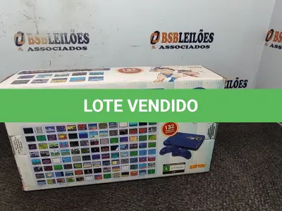 LOTE 033 - 01 - VÍDEO GAME CONSOLE TECTOY SEGA MASTER SYSTEM EVOLUTION STANDARD (NO ESTADO, NÃO SABEMOS SE FUNCIONA. LEILÃO NÃO TEM GARANTIA E NEM DEVOLUÇÃO, SUJEITO A POSSÍVEIS AVARIAS VISÍVEIS/OCULTAS E/OU AUSÊNCIA DE COMPONENTES)