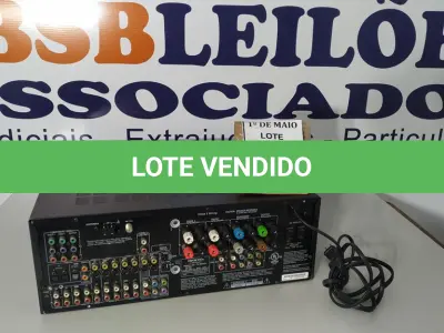 LOTE 031 - 01 RECEIVER TX-SR701 MARCA ONKYO. (NO ESTADO) ATENÇÃO! FAZER A VISITAÇÃO ANTES DE ARREMATAR, NÃO SABEMOS SE FUNCIONA. LEILÃO NÃO TEM GARANTIA E NEM DEVOLUÇÃO, SUJEITO A POSSÍVEIS AVARIAS VISÍVEIS/OCULTAS E/OU AUSÊNCIA DE COMPONENTES.