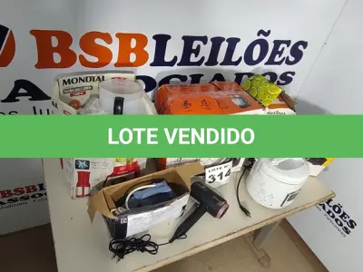 LOTE 314 - 07 – ELETRODOMÉSTICOS DIVERSOS (NO ESTADO, NÃO SABEMOS SE FUNCIONA. LEILÃO NÃO TEM GARANTIA E NEM DEVOLUÇÃO, SUJEITO A POSSÍVEIS AVARIAS VISÍVEIS/OCULTAS E/OU AUSÊNCIA DE COMPONENTES)