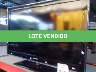 LOTE 080 - 01 TV 40’’ MARCA SAMSUNG COM AVARIAS. (NO ESTADO) ATENÇÃO! FAZER A VISITAÇÃO ANTES DE ARREMATAR, NÃO SABEMOS SE FUNCIONA. LEILÃO NÃO TEM GARANTIA E NEM DEVOLUÇÃO, SUJEITO A POSSÍVEIS AVARIAS VISÍVEIS/OCULTAS E/OU AUSÊNCIA DE COMPONENTES.