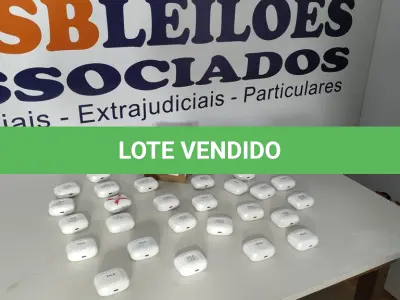 LOTE 024 - 31 FONES DE OUVIDO SEM FIO. (NO ESTADO) ATENÇÃO! FAZER A VISITAÇÃO ANTES DE ARREMATAR, NÃO SABEMOS SE FUNCIONA. LEILÃO NÃO TEM GARANTIA E NEM DEVOLUÇÃO, SUJEITO A POSSÍVEIS AVARIAS VISÍVEIS/OCULTAS E/OU AUSÊNCIA DE COMPONENTES.