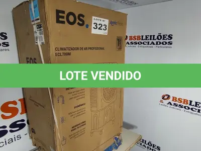 LOTE 323 - 01 - CLIMATIZADOR DE AR PROFISSIONAL EOS 70LITROS ECL700M 110VOLTS (NO ESTADO, NÃO SABEMOS SE FUNCIONA. LEILÃO NÃO TEM GARANTIA E NEM DEVOLUÇÃO, SUJEITO A POSSÍVEIS AVARIAS VISÍVEIS/OCULTAS E/OU AUSÊNCIA DE COMPONENTES)