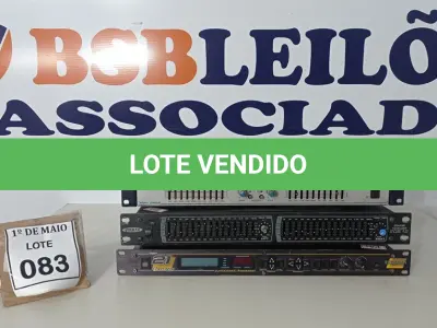 LOTE 083 - 03 EQUALIZADORES MARCAS E MODELOS DIVERSOS. (NO ESTADO) ATENÇÃO! FAZER A VISITAÇÃO ANTES DE ARREMATAR, NÃO SABEMOS SE FUNCIONA. LEILÃO NÃO TEM GARANTIA E NEM DEVOLUÇÃO, SUJEITO A POSSÍVEIS AVARIAS VISÍVEIS/OCULTAS E/OU AUSÊNCIA DE COMPONENTES.