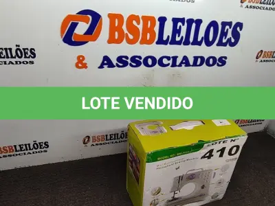 LOTE 410 - 01 - MÁQUINA DE COSTURA MULTIFUNCIONAL PORTÁTIL FACILITA SM-505A (NO ESTADO, NÃO SABEMOS SE FUNCIONA. LEILÃO NÃO TEM GARANTIA E NEM DEVOLUÇÃO, SUJEITO A POSSÍVEIS AVARIAS VISÍVEIS/OCULTAS E/OU AUSÊNCIA DE COMPONENTES)