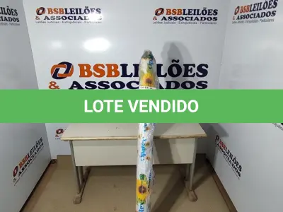 LOTE 352 - 01 - ROLO C/ 30MT - TOALHA DE MESA PVC TÉRMICA PLÁSTICA LARG 1,40M COR GIRASSOL (NO ESTADO, NÃO SABEMOS SE FUNCIONA. LEILÃO NÃO TEM GARANTIA E NEM DEVOLUÇÃO, SUJEITO A POSSÍVEIS AVARIAS VISÍVEIS/OCULTAS E/OU AUSÊNCIA DE COMPONENTES)