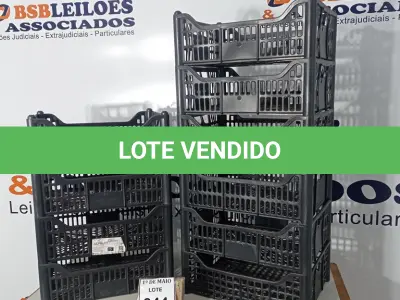 LOTE 044 - 10 CESTAS ORGANIZADORAS. (NO ESTADO) ATENÇÃO! FAZER A VISITAÇÃO ANTES DE ARREMATAR, NÃO SABEMOS SE FUNCIONA. LEILÃO NÃO TEM GARANTIA E NEM DEVOLUÇÃO, SUJEITO A POSSÍVEIS AVARIAS VISÍVEIS/OCULTAS E/OU AUSÊNCIA DE COMPONENTES.