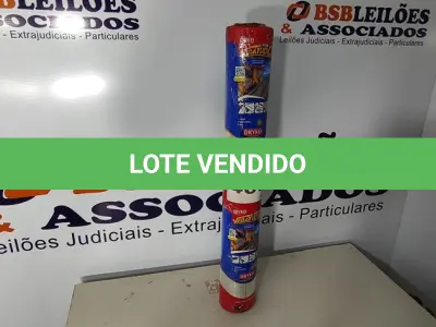 LOTE 406 - 01 - FITA IMPERMEABILIZANTE VEDATUDO ALUMÍNIO 90CM ROLO 10 METROS (NO ESTADO, NÃO SABEMOS SE FUNCIONA. LEILÃO NÃO TEM GARANTIA E NEM DEVOLUÇÃO, SUJEITO A POSSÍVEIS AVARIAS VISÍVEIS/OCULTAS E/OU AUSÊNCIA DE COMPONENTES)