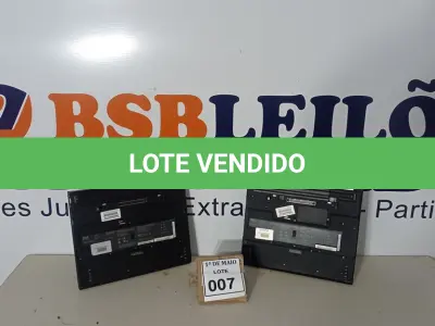 LOTE 007 - 02 NOTEBOOKS MARCA IBM SEM CARREGADOR COM AVARIAS. (NO ESTADO) ATENÇÃO! FAZER A VISITAÇÃO ANTES DE ARREMATAR, NÃO SABEMOS SE FUNCIONA. LEILÃO NÃO TEM GARANTIA E NEM DEVOLUÇÃO, SUJEITO A POSSÍVEIS AVARIAS VISÍVEIS/OCULTAS E/OU AUSÊNCIA DE COMPONENTES.