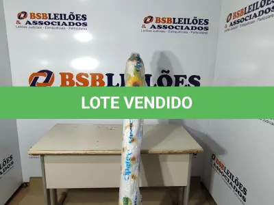 LOTE 352 - 01 - ROLO C/ 30MT - TOALHA DE MESA PVC TÉRMICA PLÁSTICA LARG 1,40M COR GIRASSOL (NO ESTADO, NÃO SABEMOS SE FUNCIONA. LEILÃO NÃO TEM GARANTIA E NEM DEVOLUÇÃO, SUJEITO A POSSÍVEIS AVARIAS VISÍVEIS/OCULTAS E/OU AUSÊNCIA DE COMPONENTES)