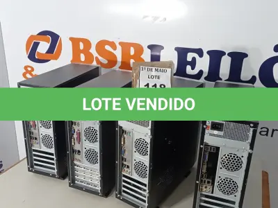 LOTE 118 - 04 CPUS E 02 TECLADOS. (NO ESTADO) ATENÇÃO! FAZER A VISITAÇÃO ANTES DE ARREMATAR, NÃO SABEMOS SE FUNCIONA. LEILÃO NÃO TEM GARANTIA E NEM DEVOLUÇÃO, SUJEITO A POSSÍVEIS AVARIAS VISÍVEIS/OCULTAS E/OU AUSÊNCIA DE COMPONENTES.
