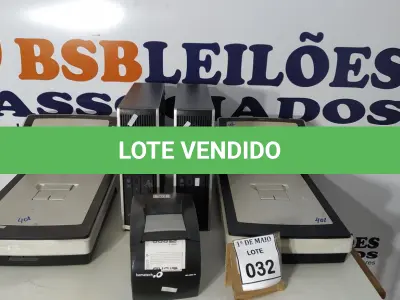 LOTE 032 - 02 CPUS, 02 SCANNERS E 01 IMPRESSORA DE CUPOM MARCA BEMATECH COM AVARIAS.  (NO ESTADO) ATENÇÃO! FAZER A VISITAÇÃO ANTES DE ARREMATAR, NÃO SABEMOS SE FUNCIONA. LEILÃO NÃO TEM GARANTIA E NEM DEVOLUÇÃO, SUJEITO A POSSÍVEIS AVARIAS VISÍVEIS/OCULTAS E/OU AUSÊNCIA DE COMPONENTES.
