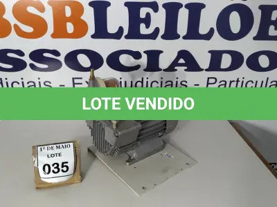 LOTE 035 - 01 BOMBA A VÁCUO TYPE XZ DRY RUNNING PUMP 220V. (NO ESTADO) ATENÇÃO! FAZER A VISITAÇÃO ANTES DE ARREMATAR, NÃO SABEMOS SE FUNCIONA. LEILÃO NÃO TEM GARANTIA E NEM DEVOLUÇÃO, SUJEITO A POSSÍVEIS AVARIAS VISÍVEIS/OCULTAS E/OU AUSÊNCIA DE COMPONENTES.