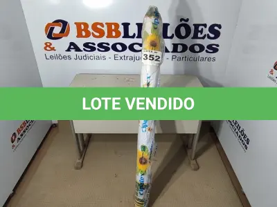 LOTE 352 - 01 - ROLO C/ 30MT - TOALHA DE MESA PVC TÉRMICA PLÁSTICA LARG 1,40M COR GIRASSOL (NO ESTADO, NÃO SABEMOS SE FUNCIONA. LEILÃO NÃO TEM GARANTIA E NEM DEVOLUÇÃO, SUJEITO A POSSÍVEIS AVARIAS VISÍVEIS/OCULTAS E/OU AUSÊNCIA DE COMPONENTES)