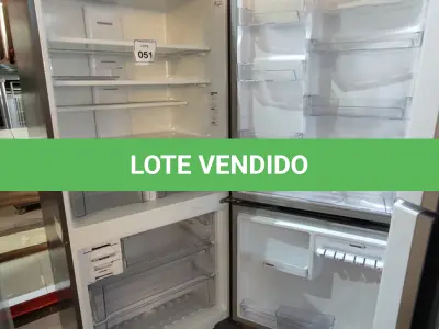LOTE 051 - 01 GELADEIRA BRASTEMP 220V. (NO ESTADO EM QUE SE ENCONTRA. SUJEITO A AVARIAS OCULTAS/VISÍVEIS.) BF8538S