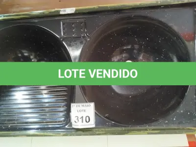 LOTE 310 - 01 TANQUE DE LAVAR ROUPAS C/02 CUBAS. (NOVO). (NO ESTADO) ATENÇÃO! FAZER A VISITAÇÃO ANTES DE ARREMATAR, NÃO SABEMOS SE FUNCIONA. LEILÃO NÃO TEM GARANTIA E NEM DEVOLUÇÃO, SUJEITO A POSSÍVEIS AVARIAS VISÍVEIS/OCULTAS E/OU AUSÊNCIA DE COMPONENTES.